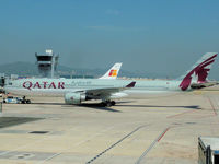 A7-AEE @ BCN - Ready for departure - by Willem Goebel