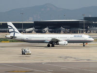 SX-DVO @ BCN - Depart from Barcelona Airport - by Willem Goebel