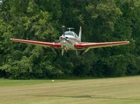 N4468S - Takeoff from private grass strip near Jackson, Mississippi. - by R. Kelly Kyle