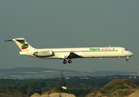 LZ-LDK @ LOWW - Bulgarian Air Charter MD-80 - by Thomas Ranner