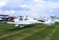 G-CCHA @ EGBT - visitor to Turweston for the British F1 Grand Prix at Silverstone - by Chris Hall