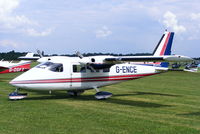 G-ENCE @ EGBT - visitor to Turweston for the British F1 Grand Prix at Silverstone - by Chris Hall