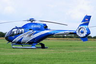 G-HVRZ @ EGBT - being used for ferrying race fans to the British F1 Grand Prix at Silverstone - by Chris Hall