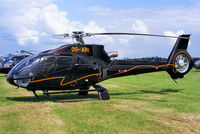 OO-ARI @ EGBT - being used for ferrying race fans to the British F1 Grand Prix at Silverstone - by Chris Hall