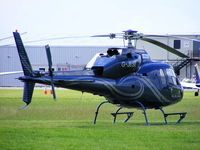 G-JESE @ EGBT - being used for ferrying race fans to the British F1 Grand Prix at Silverstone - by Chris Hall