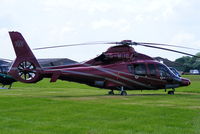 G-WJCJ @ EGBT - being used for ferrying race fans to the British F1 Grand Prix at Silverstone - by Chris Hall