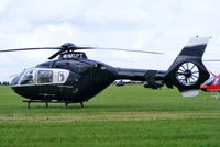 G-MSPT @ EGBT - being used for ferrying race fans to the British F1 Grand Prix at Silverstone - by Chris Hall
