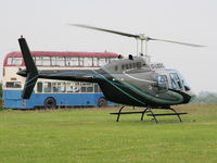 G-LBDC @ EGTB - being used for ferrying race fans to the British F1 Grand Prix at Silverstone - by Chris Hall