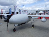 F-WUAV @ LFPB - Sagem / Stemme S15 UAV Patroller V1 at the Aerosalon 2011, Paris - by Ingo Warnecke