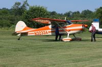 N3233A @ 42I - EAA fly-in at Zanesville, Ohio - by Bob Simmermon