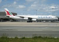 4R-ADB @ LFPG - On her way back to Colombo, Delta-Bravo has been serving the wings of Sri Lanka since day 1. She was initially delivered to Air Lanka which was rebranded as Sri Lankan in 1999. - by Alain Durand