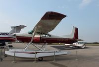 N85GH @ 57C - Cessna A185F