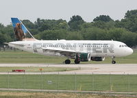 N951FR @ KDAY - Denver flight arriving on runway 24L - by richillini