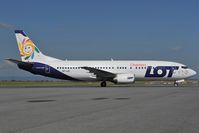 SP-LLE @ LOWW - LOT Charters boeing 737-400 - by Dietmar Schreiber - VAP