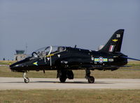 XX201 @ LMML - Hawk T1 XX201 208Sqd RAF - by raymond