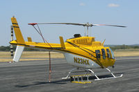 N23HX @ MWL - Type II firefighting helicopter with water bucket at Mineral Wells, TX