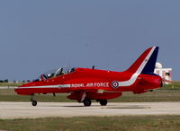XX308 @ LMML - Hawk T1 XX308 Red Arrows RAF - by raymond