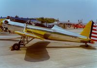 N46705 @ SWF - 1942 Ryan Aeronautical ST3KR N46705 at Stewart International Airport, Newburgh, NY - circa 1970's - by scotch-canadian