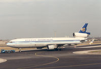 B-150 @ EHAM - Mandarin Airlines - by Henk Geerlings