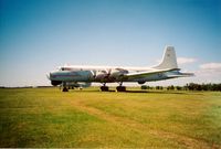 10739 @ CYSU - Canadian Armed Forces Canadair CP-107 Argus SN: 10739 on display at Slemon Park, Summerside Airport, Summerside, Prince Edward Island, Canada - Summer 2002 - by scotch-canadian