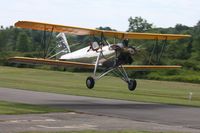 N26476 @ 42I - Departing the EAA fly-in at Zanesville, Ohio. - by Bob Simmermon