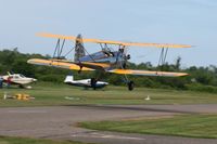 N26476 @ 42I - Departing the EAA fly-in at Zanesville, Ohio. - by Bob Simmermon