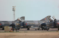 XV501 @ EGXC - Phantom FGR.2 of 31 Squadron on the flight-line at RAF Coningsby in September 1976. - by Peter Nicholson