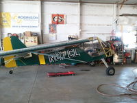 N87CL @ KOXV - Sitting at Maintenance Hangar Knoxville IA - by Floyd Taber
