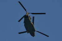 ZH902 @ NONE - Royal Air Force Chinook flying low over my house - by Chris Hall