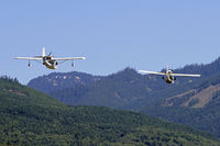 N12CX @ 3W5 - A formation of Seabees N12CX & N217G do a flyby before landing at the flyi-in - by Duncan Kirk