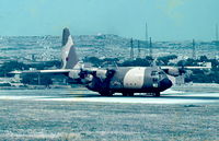 XV182 @ LMML - C130 Hercules XV182 RAF departing Runway06 at RAF Luqa, Malta. - by raymond