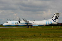 G-JEDO @ EGGP - flybe - by Chris Hall