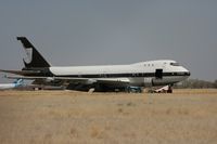 UNKNOWN @ ROW - Taken at Roswell International Air Centre Storage Facility, New Mexico in March 2011 whilst on an Aeroprint Aviation tour, an un-known Boeing 747 hiding in amongst the other aircraft - by Steve Staunton