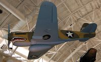 AK875 @ IAD - Curtiss P-40E Warhawk (Kittyhawk IA) at the Steven F. Udvar-Hazy Center, Smithsonian National Air and Space Museum, Chantilly, VA - by scotch-canadian