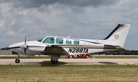 N288TA @ KOSH - Raytheon 58 - by Mark Pasqualino