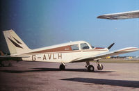 G-AVLH @ BQH - PA-28-140 Cherokee as seen at Biggin Hill in April 1975. - by Peter Nicholson