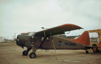 N43886 @ EFD - Ex US Army U-6A Beaver 51-16818 assigned to the Dept. of Agriculture as seen at Ellington AB in October 1979. - by Peter Nicholson