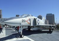 153880 - McDonnell Douglas F-4S Phantom II on the flight deck of the USS Midway Museum, San Diego CA