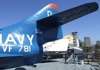 141136 - Grumman F9F-5 Panther on the flight deck of the USS Midway Museum, San Diego CA - by Ingo Warnecke