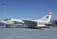 147030 - Vought F-8K Crusader on the flight deck of the USS Midway Museum, San Diego CA - by Ingo Warnecke