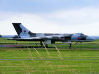 XJ823 @ EGNC - Displayed at the Solway Aviation Museum - by Chris Hall