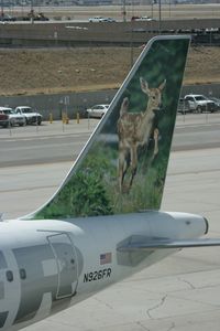 N926FR @ DEN - Taken at Denver International Airport, in March 2011 whilst on an Aeroprint Aviation tour - by Steve Staunton