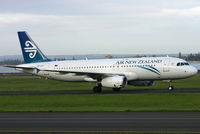 ZK-OJI @ YSSY - taxi to terminal after arriving as NZ184 from CHC - by Bill Mallinson