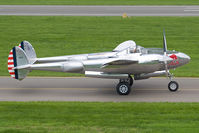 N25Y @ LOXZ - Flying Bulls P-38 - by Andy Graf-VAP