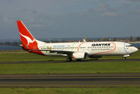 VH-VYE @ YSSY - early morning taxi after arrival on 34R - by Bill Mallinson