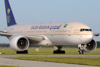 HZ-AKF @ EDDM - Saudi Arabian Airlines - by Martin Nimmervoll