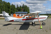 N734VB @ TKA - Visiting Cessna 206 - by Duncan Kirk