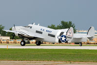 N250JR @ OSH - 1942 Lockheed 18-56, c/n: 2232 at 2011 Oshkosh  , ex 42-32186 - by Terry Fletcher