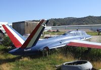 N28JV - Fouga CM.170 Magister at the San Diego Air & Space Museum's Gillespie Field Annex, El Cajon CA - by Ingo Warnecke