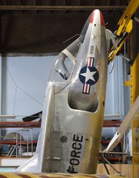 54-1619 - Ryan X-13A Vertijet at the San Diego Air & Space Museum's Gillespie Field Annex, El Cajon CA